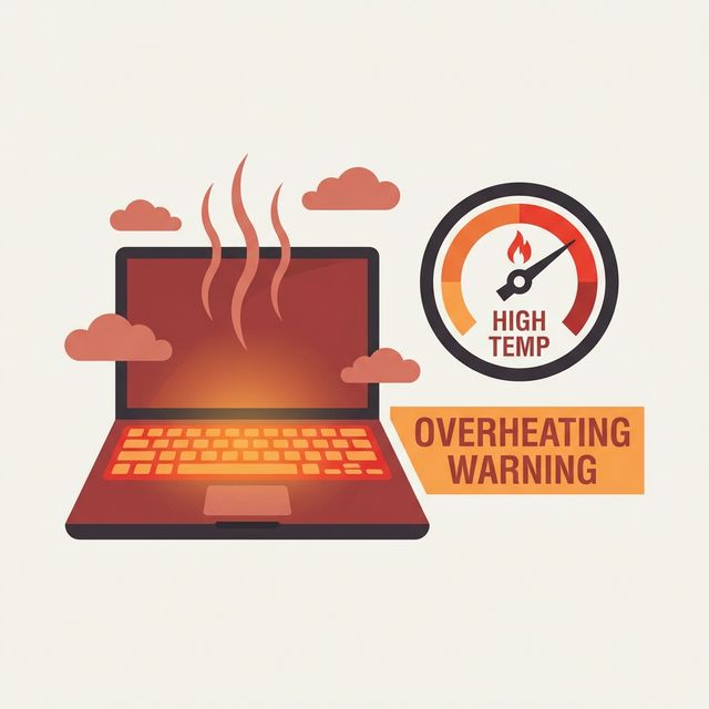 Heat damage is one of the biggest threats to laptop battery longevity